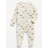 Unisex 2-Way-Zip Sleep & Play Footed One-Piece for Baby