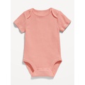 Short-Sleeve Rib-Knit Bodysuit for Baby