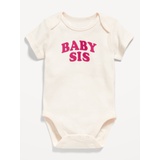 Short-Sleeve Graphic Bodysuit for Baby