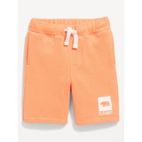 Logo-Graphic Pull-On Shorts for Toddler Boys