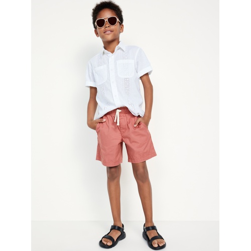 올드네이비 Above Knee Twill Pull-On Shorts for Boys