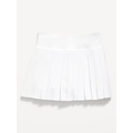High-Waisted Pleated Performance Skort for Girls Hot Deal