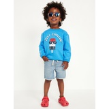 360° Stretch Pull-On Jean Shorts for Toddler Boys