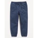 Functional-Drawstring Jogger Pants for Toddler Boys