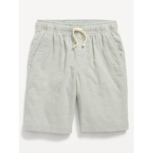 올드네이비 Knee Length Linen-Blend Shorts for Boys