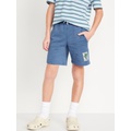 Fleece Jogger Shorts for Boys (At Knee)