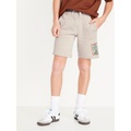 Fleece Jogger Shorts for Boys (At Knee)