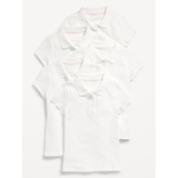 Uniform Pique Polo Shirt 5-Pack for Girls