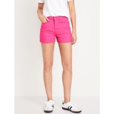 High-Waisted Wow Jean Shorts -- 3-inch inseam