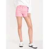 High-Waisted OG Jean Shorts -- 3-inch inseam Hot Deal