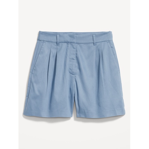 올드네이비 Extra High-Waisted Taylor Trouser Shorts -- 5-inch inseam