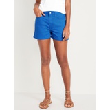 High-Waisted Wow Jean Shorts -- 3-inch inseam Hot Deal