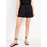 Extra High-Waisted Taylor Trouser Shorts -- 5-inch inseam Hot Deal