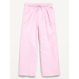 Drawstring Linen-Blend Pants for Girls