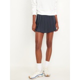 High-Waisted StretchTech Pleated Skort