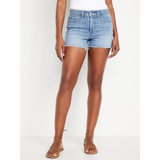 High-Waisted OG Cut-Off Jean Shorts -- 3-inch inseam Hot Deal