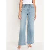 Curvy Extra High-Waisted Wide-Leg Jeans