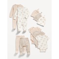 Unisex 10-Piece Layette Set for Baby