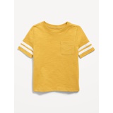 Short-Sleeve Stripe Pocket T-Shirt for Toddler Boys