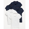 Uniform Pique Polo Shirt 5-Pack for Girls