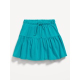 Tiered Jersey-Knit Skort for Toddler Girls