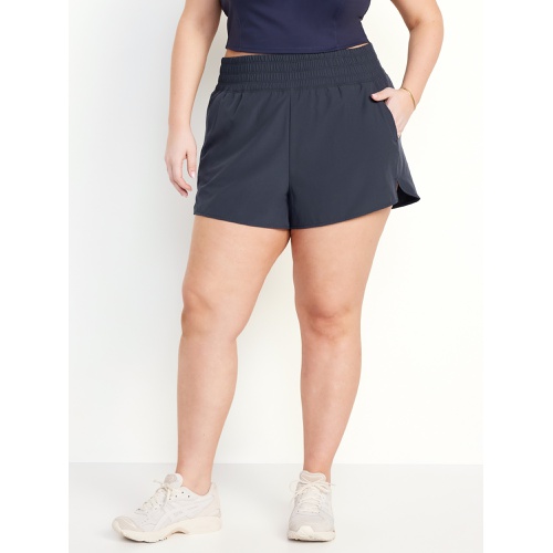 올드네이비 Extra High-Waisted Run Shorts -- 3-inch inseam Hot Deal