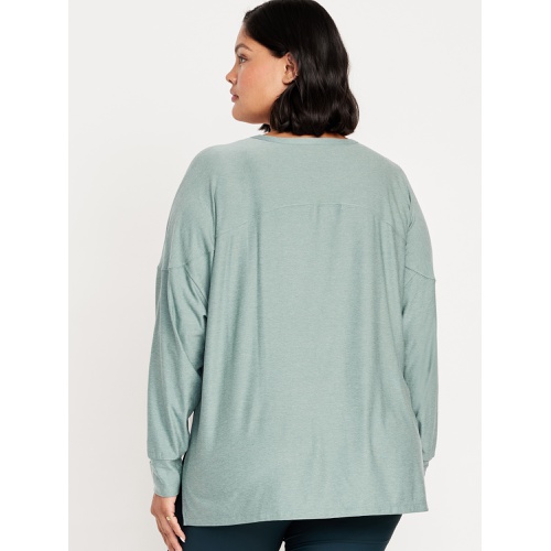 올드네이비 Cloud 94 Soft Long Sleeve Tunic Hot Deal