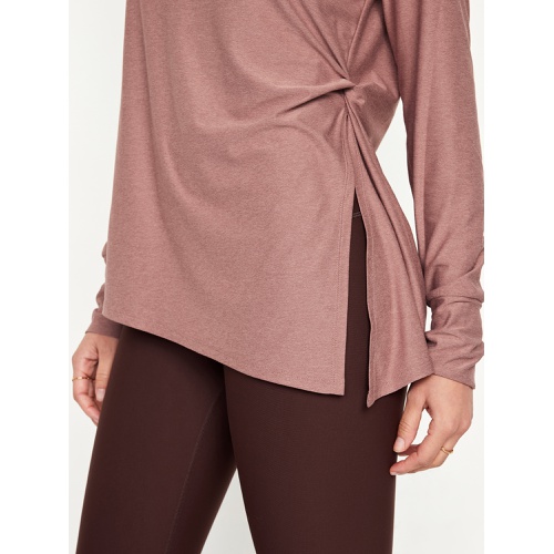 올드네이비 CloudMotion Side-Tie Tunic Hot Deal