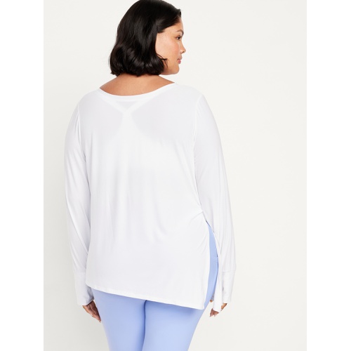 올드네이비 CloudMotion Side-Tie Tunic Hot Deal