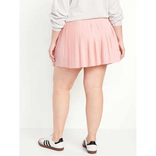 올드네이비 Extra High-Waisted StretchTech Micro-Pleated Skort Hot Deal