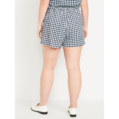 올드네이비 High-Waisted Wrap-Front Mini Skort