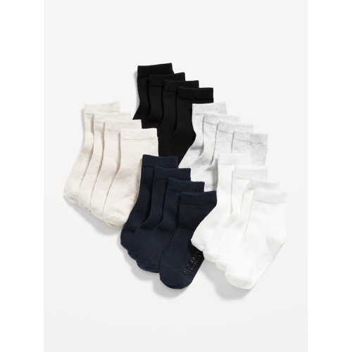 올드네이비 Unisex Crew Socks 10-Pack for Toddler & Baby Hot Deal