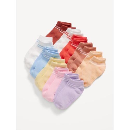 올드네이비 Unisex 10-Pack Ankle Socks for Toddler & Baby Hot Deal