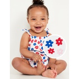 Tie-Bow One-Piece Romper for Baby