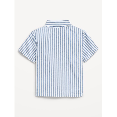 올드네이비 Printed Short-Sleeve Pocket Shirt for Toddler Boys