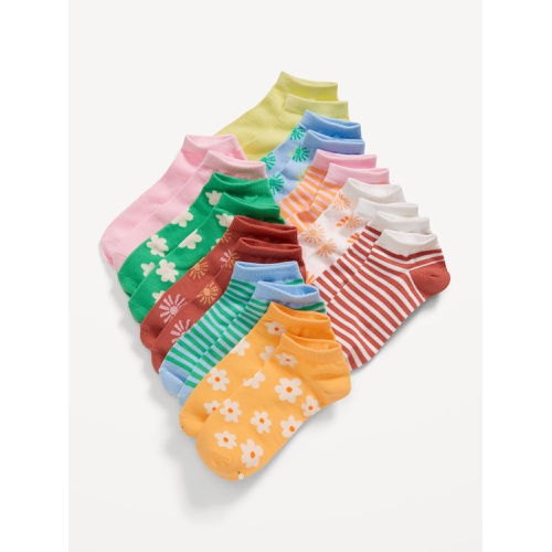 올드네이비 Ankle Socks 10-Pack for Girls