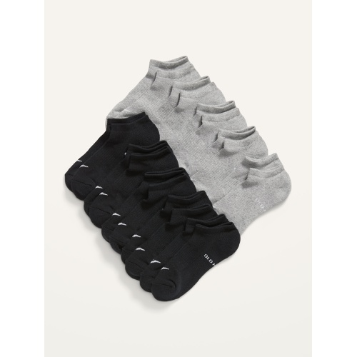 올드네이비 Gender-Neutral Go-Dry Ankle Socks 10-Pack for Kids