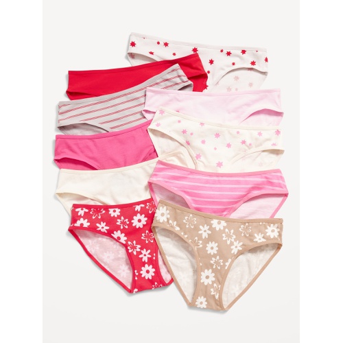 올드네이비 Bikini Underwear 10-Pack for Girls