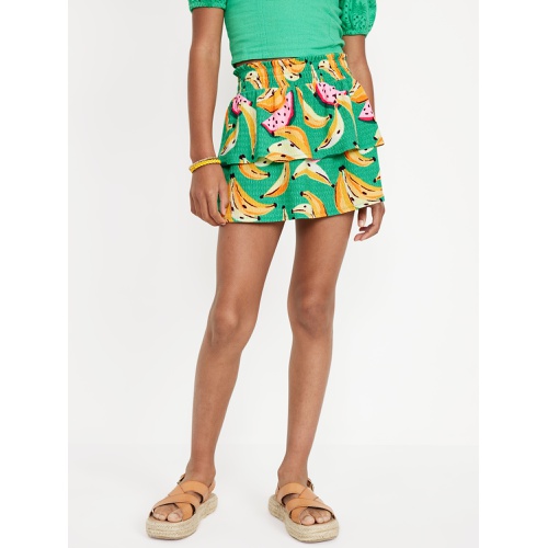 올드네이비 Printed Crinkled Tiered Skort for Girls