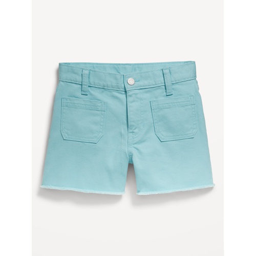 올드네이비 High-Waisted Pocket Frayed-Hem Shorts for Girls Hot Deal