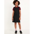 Sleeveless School Uniform Dress for Girls