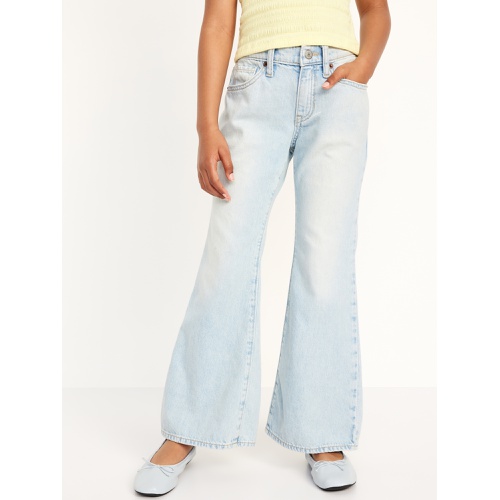 올드네이비 High-Waisted Super Baggy Flare Jeans for Girls