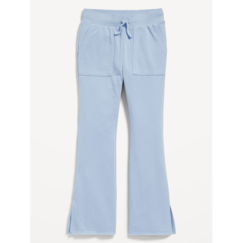 올드네이비 French-Terry Side-Slit Flare Sweatpants for Girls