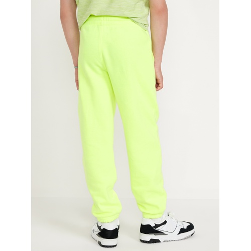 올드네이비 Gender-Neutral Fleece Cinched Graphic Jogger Sweatpants for Kids