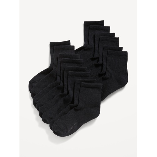 올드네이비 Go-Dry Quarter Crew Socks 7-Pack for Boys Hot Deal