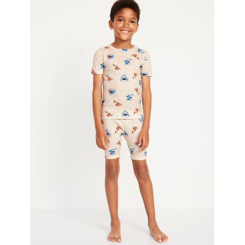 올드네이비 Gender-Neutral Graphic Snug-Fit Pajama Set for Kids