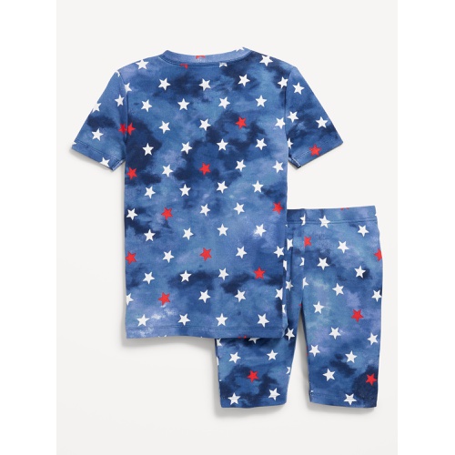 올드네이비 Gender-Neutral Graphic Snug-Fit Pajama Set for Kids