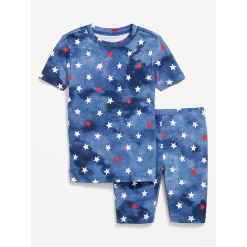 올드네이비 Gender-Neutral Graphic Snug-Fit Pajama Set for Kids