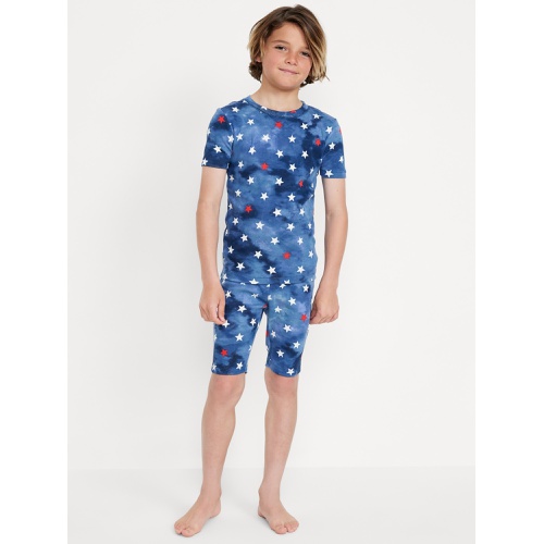 올드네이비 Gender-Neutral Graphic Snug-Fit Pajama Set for Kids