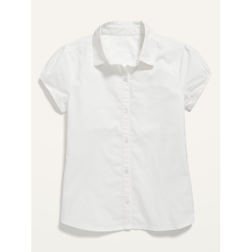 올드네이비 School Uniform Short-Sleeve Shirt for Girls